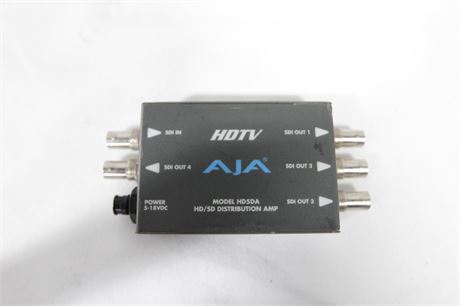 AJA HD5DA HD-SDI Distribution Amplifier 1:4