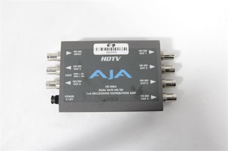 AJA HD10DA HD-SDI Distribution Amplifier 1:6