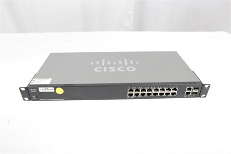 Cisco SG200-18 Gigabit Switch - 18xGB; 2xSFP