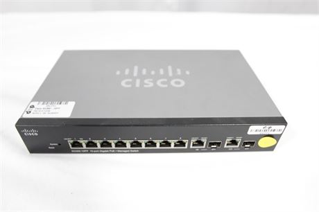 Cisco SG300-10PP PoE+ Gigabit Switch